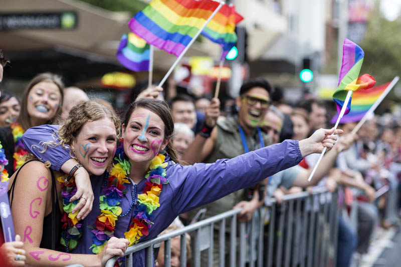 Sydney Gay and Lesbian Mardi Gras.